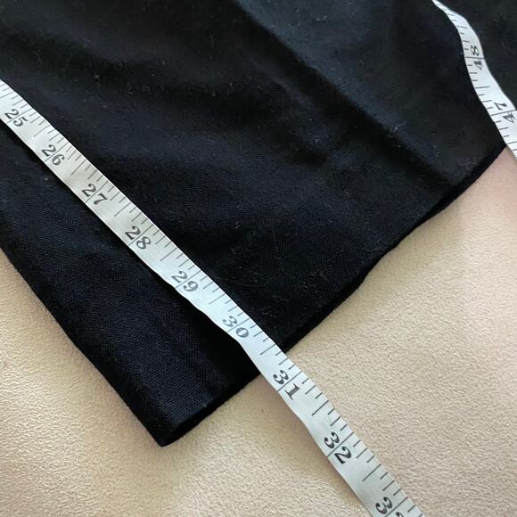 Robert Rodriguez Pleated Straight Leg Black Dress Pants Women's Size 10 EUC - Picture 9 of 9